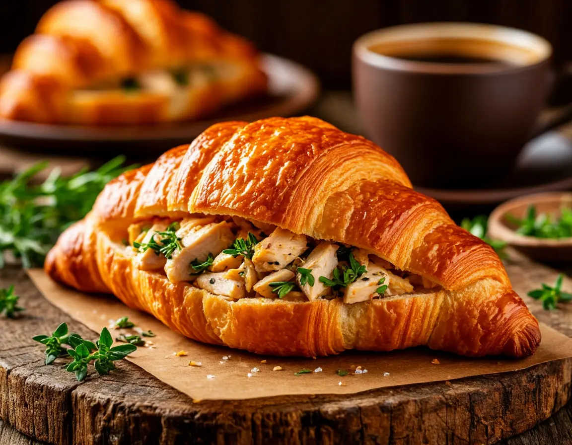 Croissant con Chicken